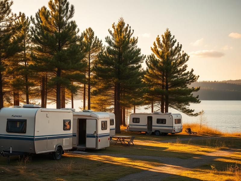 Exempel på hemsida för Granviks Camping